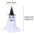 thumbnail image 3 of MMJ Halloween Decorations Freestanding Ghost Porch Standing Spooky Yard Ornament Indoor Outdoor Party Props Front Door Entryway, 3 of 6