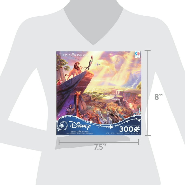 Ceaco Lion King Disney 300 Piece Interlocking Jigsaw Puzzle