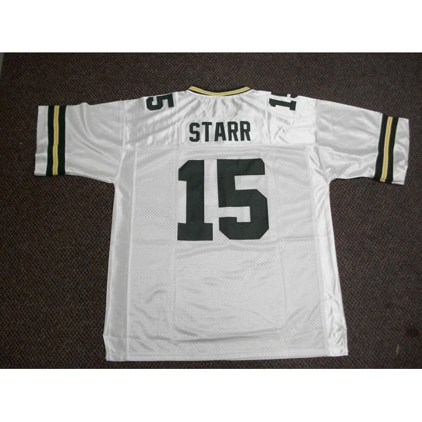 Bart Starr Jersey #15 White Green Bay Unsigned Custom Stitched White Football New No Brands/Logos Sizes S-3XL