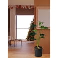 thumbnail image 4 of Serene Spaces Living Artificial Xanadu Philodendron in Pot, 17" Tall, Green, 4 of 7