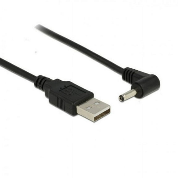 Chenyang CY USB 2.0 Male to Right Angled 90 Degree 3.5mm 1.35mm DC Power Plug Barrel 5v Cable 100cm Cable