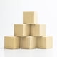 thumbnail image 5 of Cubos de madera para manualidades 50 Pcs Bloques de madera sólida natural para proyectos de bricolaje, fabricación de rompecabezas, letras y sellos, 5 of 6
