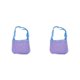 thumbnail image 4 of Greeniant Elija el bolso de playa favorito de los juguetes de playa - Múltiples colores para elegir el bolso de la colección Shell púrpura púrpura 2Conjunto, 4 of 6
