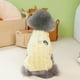 thumbnail image 1 of Ropa para mascotas Ropa para perros Otoño e invierno Ropa para mascotas Teddy Cat con anilla para tirar Bola de pelo Polar de cuatro patas, 1 of 6