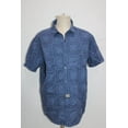 thumbnail image 1 of Hurley Mens Chambray Strech Shirt, Stone Blue, X-Large, 1 of 2