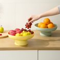 thumbnail image 3 of BUYISI Stylish and Modern Fruit Snack Storage Box:Elegant Kitchen and Table Decoration Green, 3 of 8