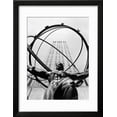 thumbnail image 2 of 1950s Statue of Atlas at Rockefeller Center Midtown Manhattan Framed Print Wall Art, 2 of 5