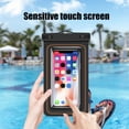 thumbnail image 3 of Floating Waterproof Phone Pouch Clear Underwater Cellphone Case Universal Dry Bag with Neck Lanyard for Beach Swimming Pool Diving Rafting Surfing, 3 of 8