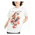 thumbnail image 3 of TRUE VINTAGE Womens White Printed Short Sleeve Crew Neck T-Shirt Size: L, 3 of 4