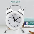 thumbnail image 3 of Reloj despertador digital portátil Sincero Metal Blanco 3 pulgadas, 3 of 10