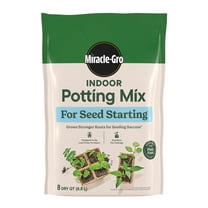 Miracle-Gro Indoor Potting Mix for Seed Starting, Excellent for Cuttings, 8 qt.