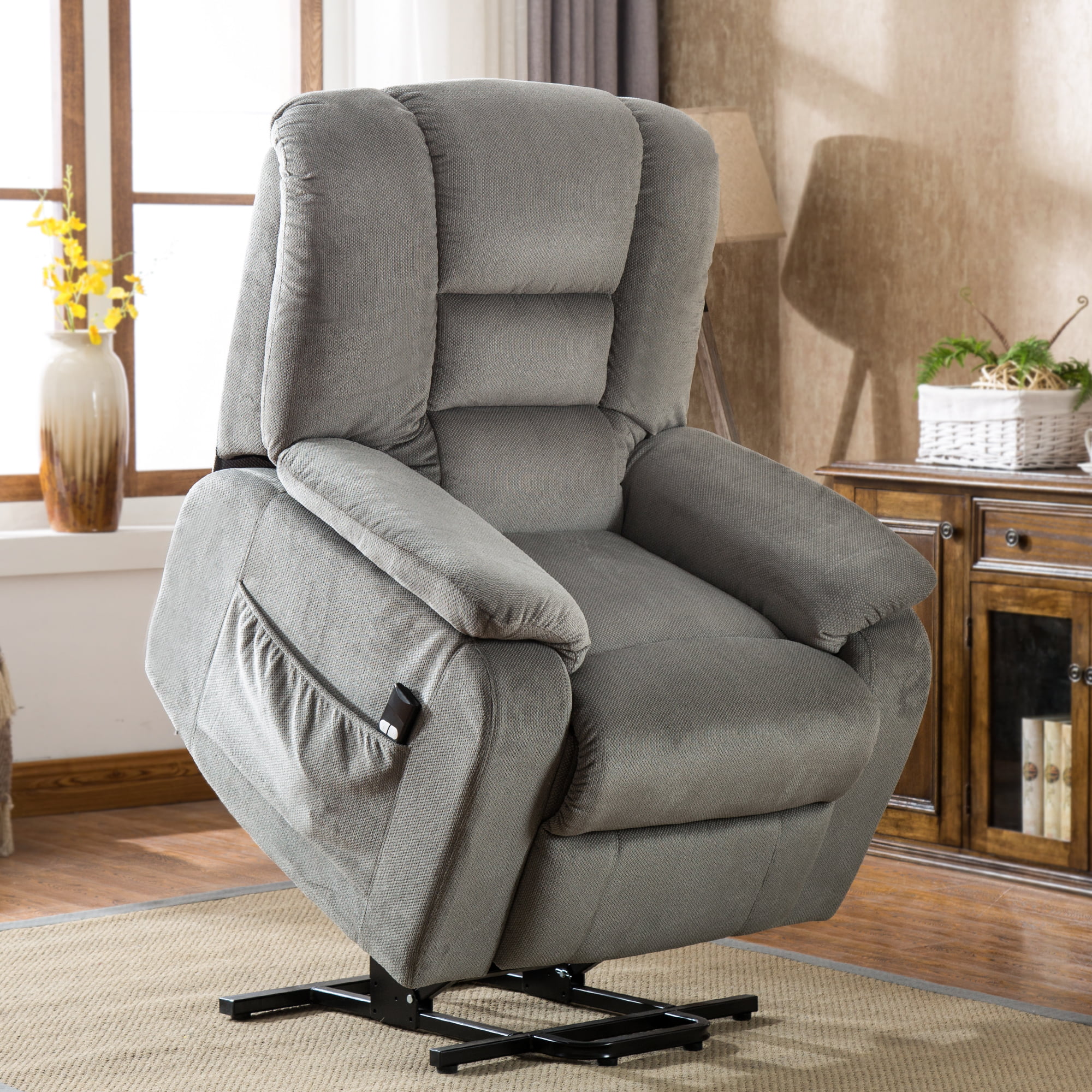 Electric Lift Chair 375 LB Heavy Duty, Infinite Position Oversize Lift