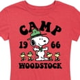 thumbnail image 3 of Peanuts - Camp Woodstock - Women's Short Sleeve Graphic T-Shirt, 3 of 6