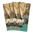 thumbnail image 2 of Kitchen Towel 28x18 Inches x1，Plate Towel, Decorative Towel, Napkin, Tea Towel Tea Towels For Kitchen Dish Cloths & Dish Towels Garden Sleeping Cat, 2 of 7