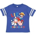 thumbnail image 3 of Inktastic Farmer Tractor EIEIO Little Bro Boys Toddler T-Shirt, 3 of 5