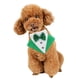 thumbnail image 2 of Collar de bandana para perro San Patricio con pajarita perfecl Bufanda triangular irlandesa Verde M, 2 of 8