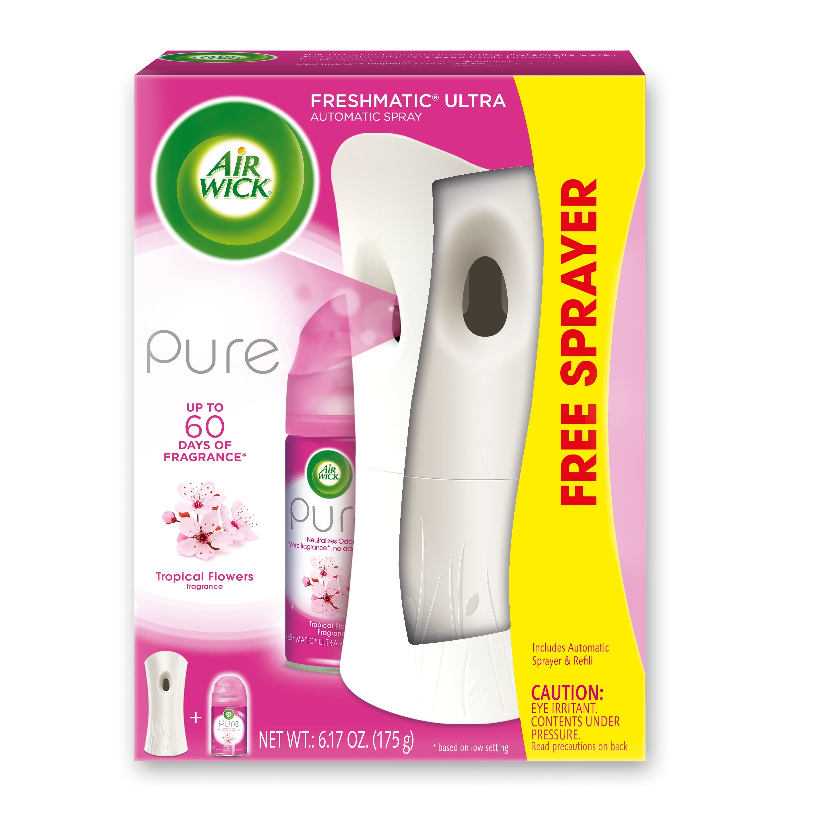 Air Wick Pure Tropical Flowers Freshmatic Ultra Automatic Air Freshener