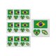 thumbnail image 2 of Uuiauoio 10 pcs Temporary Football Tattoo Stickers Set of 10 for Match Party Fan Celebration Face Body Art Decoration Sport Themed Supplies, 2 of 6