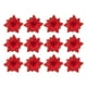 thumbnail image 2 of Bearachild 12pcs / set Adornos de Navidad de aplicación amplia: agregue encanto a cualquier espacio Flores artificiales de Navidad rojo Type3 NO3, 2 of 6