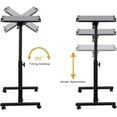 thumbnail image 5 of Bed Desk Adjustable Overbed Bedside Table Rolling Laptop Tray Desk Cart Height Portable Mobile Sit Stand Table Tilting Hospital Bed with Wheels, 5 of 7