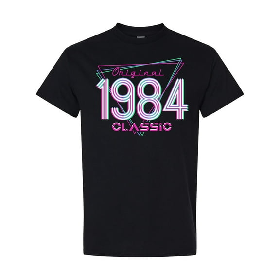 Inktastic Born in 1984 Throwback Birthday T-Shirt