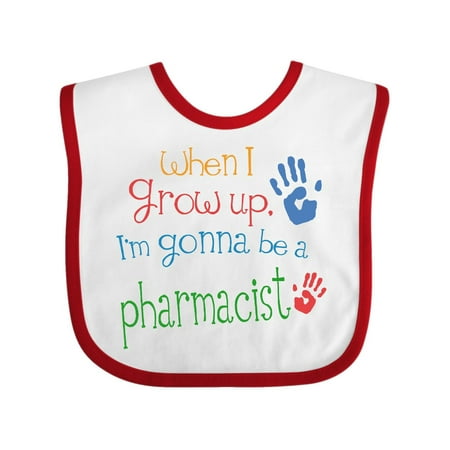 

Inktastic Pharmacist Future Gift Baby Boy or Baby Girl Bib