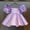 Purple, variant on Kids Toddler Baby Girls Spring Summer Flower Short Sleeve Party Dress Clothes Girls Dresses Size 10-12 Party Dress Teen Long Sleeve Girls Dresses Size 14-16 White Christmas Girls Dresses Size 10-12