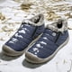 thumbnail image 4 of Botas Hombre Algodón Zapatos Felpa Cálido Senderismo Ligero Impermeable ( 42) Azul, 4 of 9