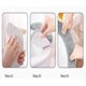 thumbnail image 3 of 1 Pair Toilet Seat Cushion,Adult Pad Cover Padded Round Elongated Washable Disposable Toilet Mat,Grey, 3 of 4