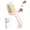 Clear, variant on Peine Aplicador de Aceite para el Cabello, Refillable Scalp Liquid Applicator Comb with Roller Ball, Leak-Proof Oil Comb for Hair Serum & Roots