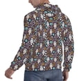 thumbnail image 3 of Hoodies for Men - Forest Cute Owl Long Sleeve Comfrt Men'S Fashion Hoodies & Sweatshirts, Sweatshirts for Men Hoodies Pullover Clothing Clothes with Pouch, 3 of 7