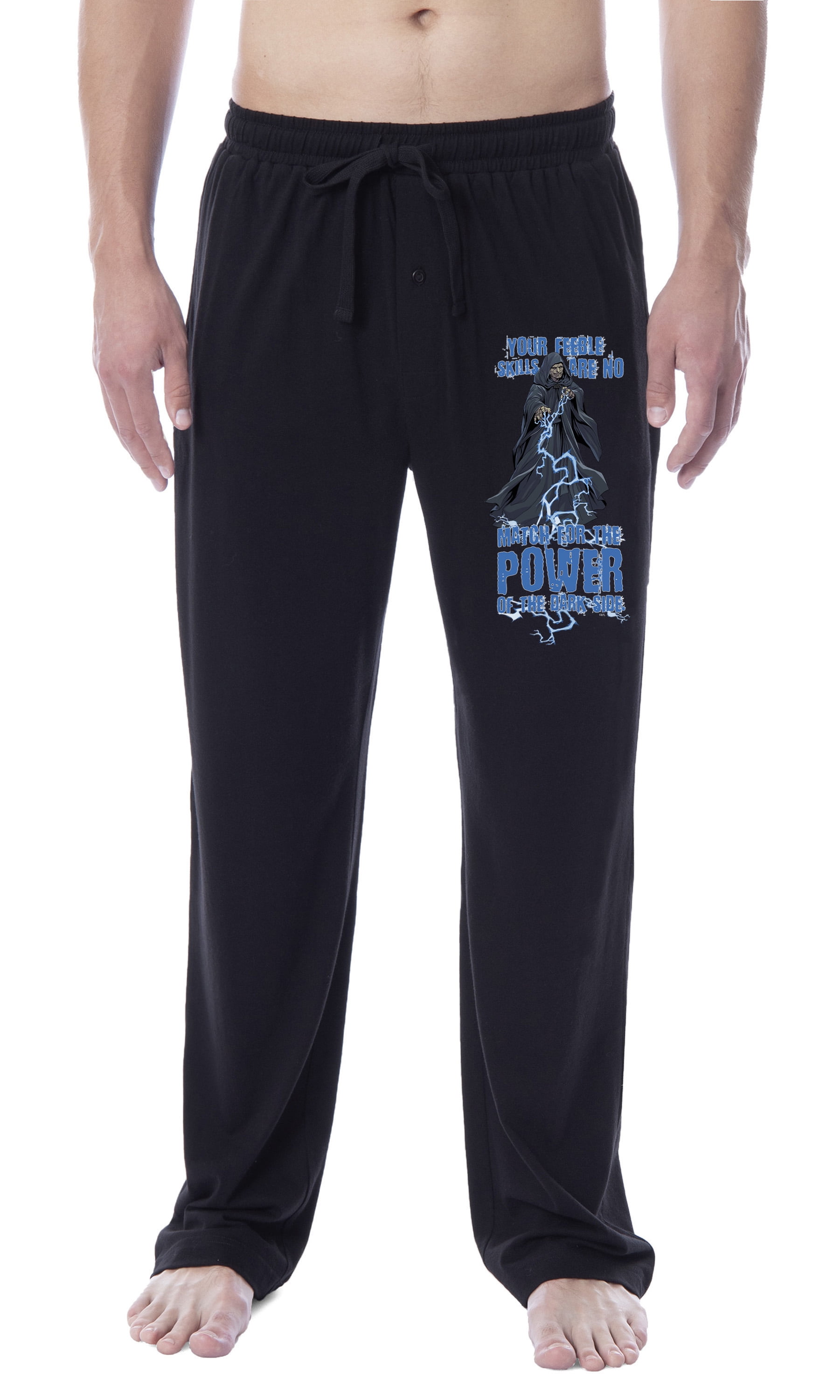 Star Wars Mens' Palpatine Darth Sidious Dark Side Sleep Pajama Pants ...