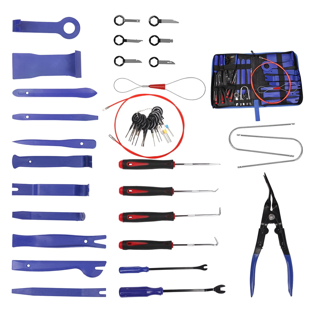 ASKITO 40 Pack Trim Removal Tools Auto Dashboard Fastener Tool Set for