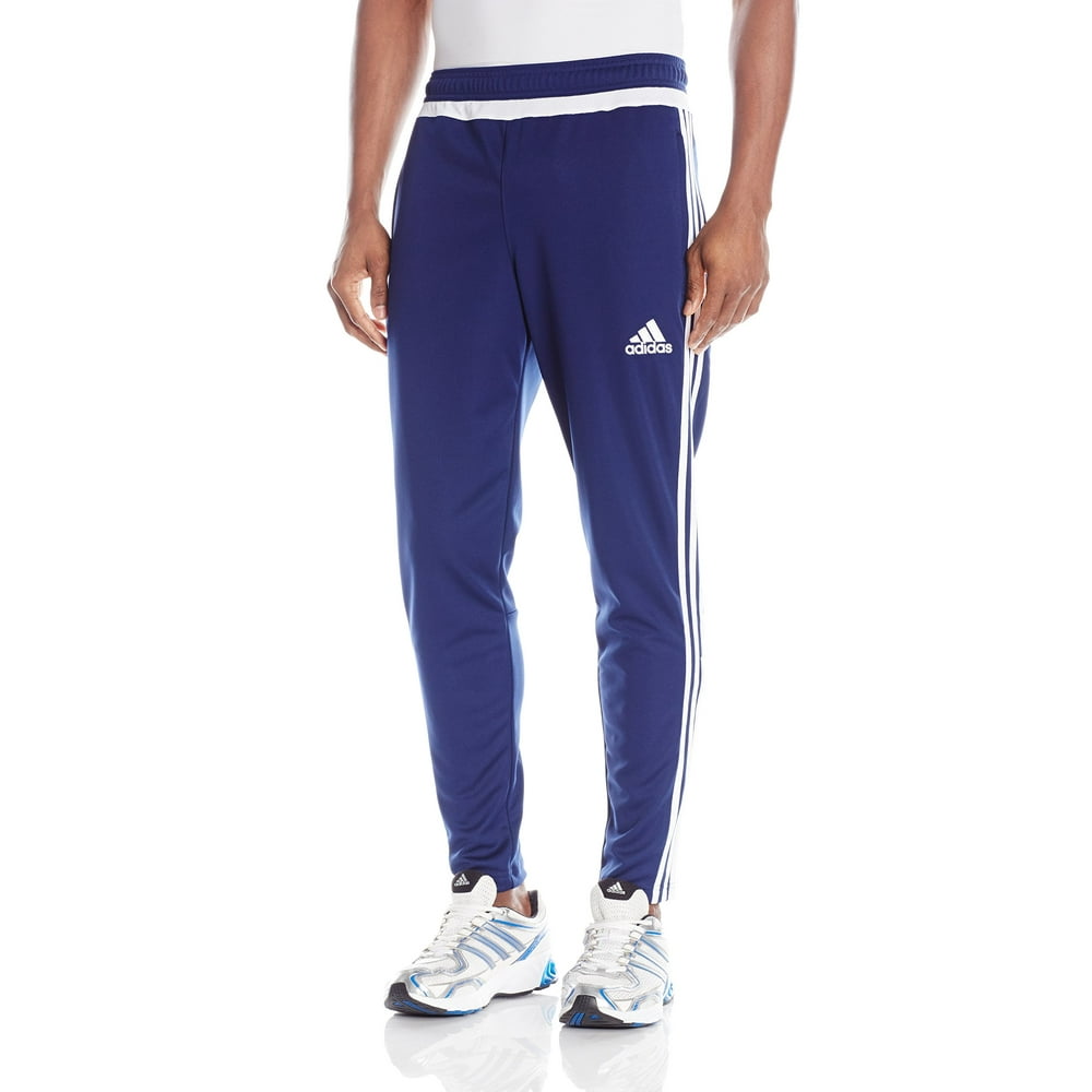 Adidas - NEW Navy Blue White Striped Mens Size 2XL Athletic Track Pants ...