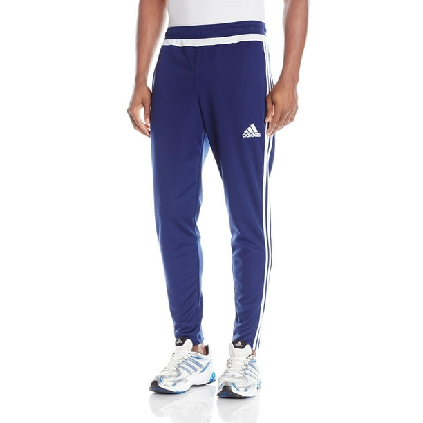 Adidas - NEW Navy Blue White Striped Mens Size 2XL Athletic Track Pants ...