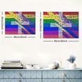 thumbnail image 6 of Acheng LGBT Poster Gay Rainbow Scotland Flag Pride Month Painting On Canvas Wall Art Poster Scroll Picture Print Living Room Walls Decor Home Posters 16x12inch, 6 of 6