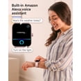 thumbnail image 2 of Reloj inteligente TOOBUR Alexa integrado para mujer IP68 rosa, 2 of 7