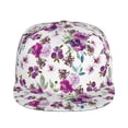 thumbnail image 2 of Balery Baseball Cap Flat Bill Hats for Men Adjustable Size for Running Workouts and Outdoor Activities All Seasons Dad Hat(Rose Flowers ), 2 of 9