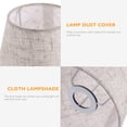 thumbnail image 4 of SHISUYAN 2pcs Cloth Lampshades Ceiling Lamp Chandelier Lamp Covers Dustproof Covers, 4 of 8