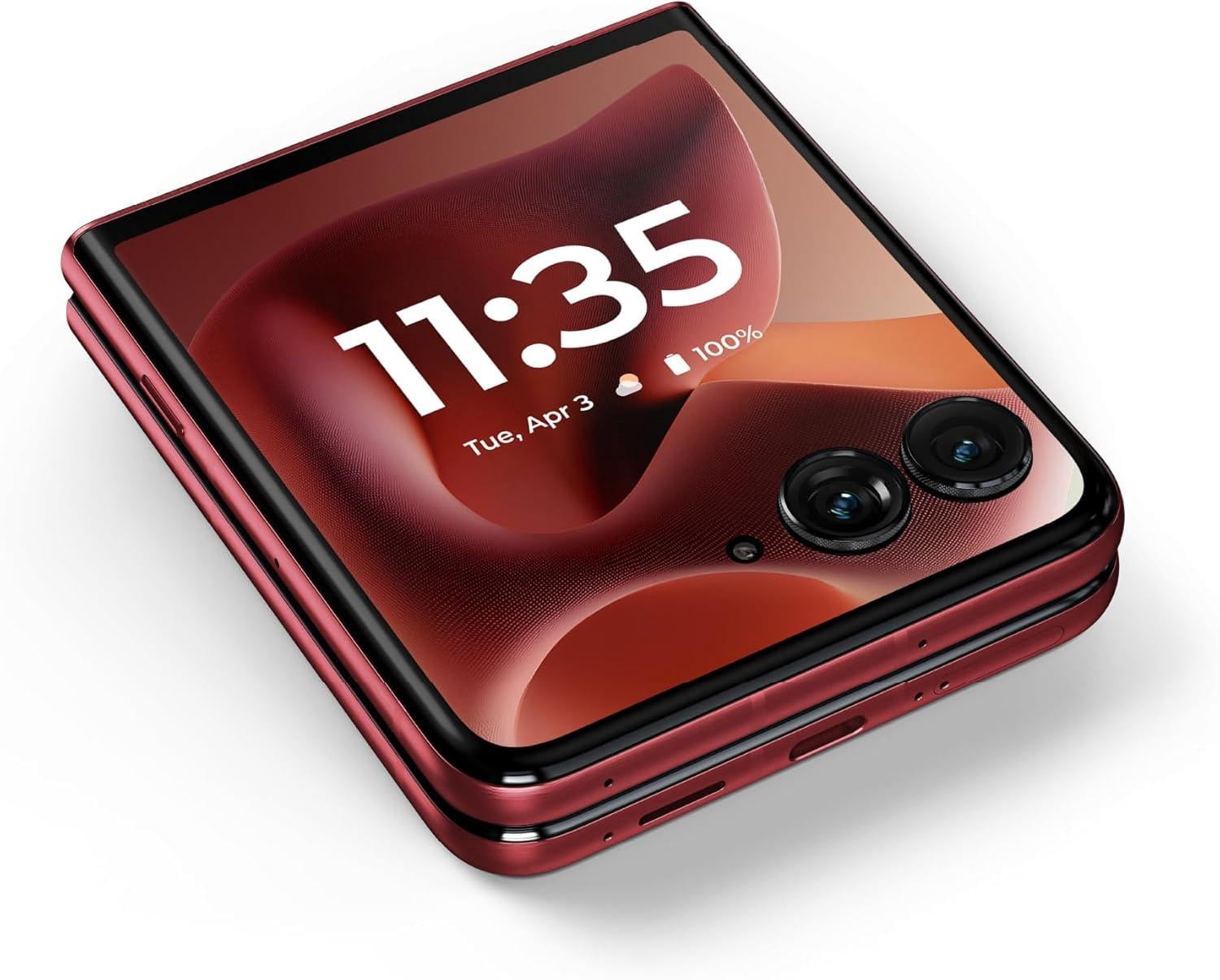 Motorola Razr Ultra 2025 | Unlocked | Made for US 16/512GB | 50MP Camera | Pantone Rio Red