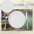 thumbnail image 3 of Ambesonne Colorful Place Mats Set of 4, Eagle Thunder Clouds, Standard Size, Multicolor, 3 of 6