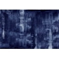 thumbnail image 2 of Turner, Justin 14x11 White Modern Wood Framed Museum Art Print Titled - Textural in Indigo, 2 of 4
