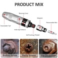 thumbnail image 5 of 13pcs Impact Screwdriver Bit Set, Hammer Screwdriver With Detachable Head, Non-slip Adjustable Handle, Wear-resistant Hammer Impact Screwdriver, 5 of 8