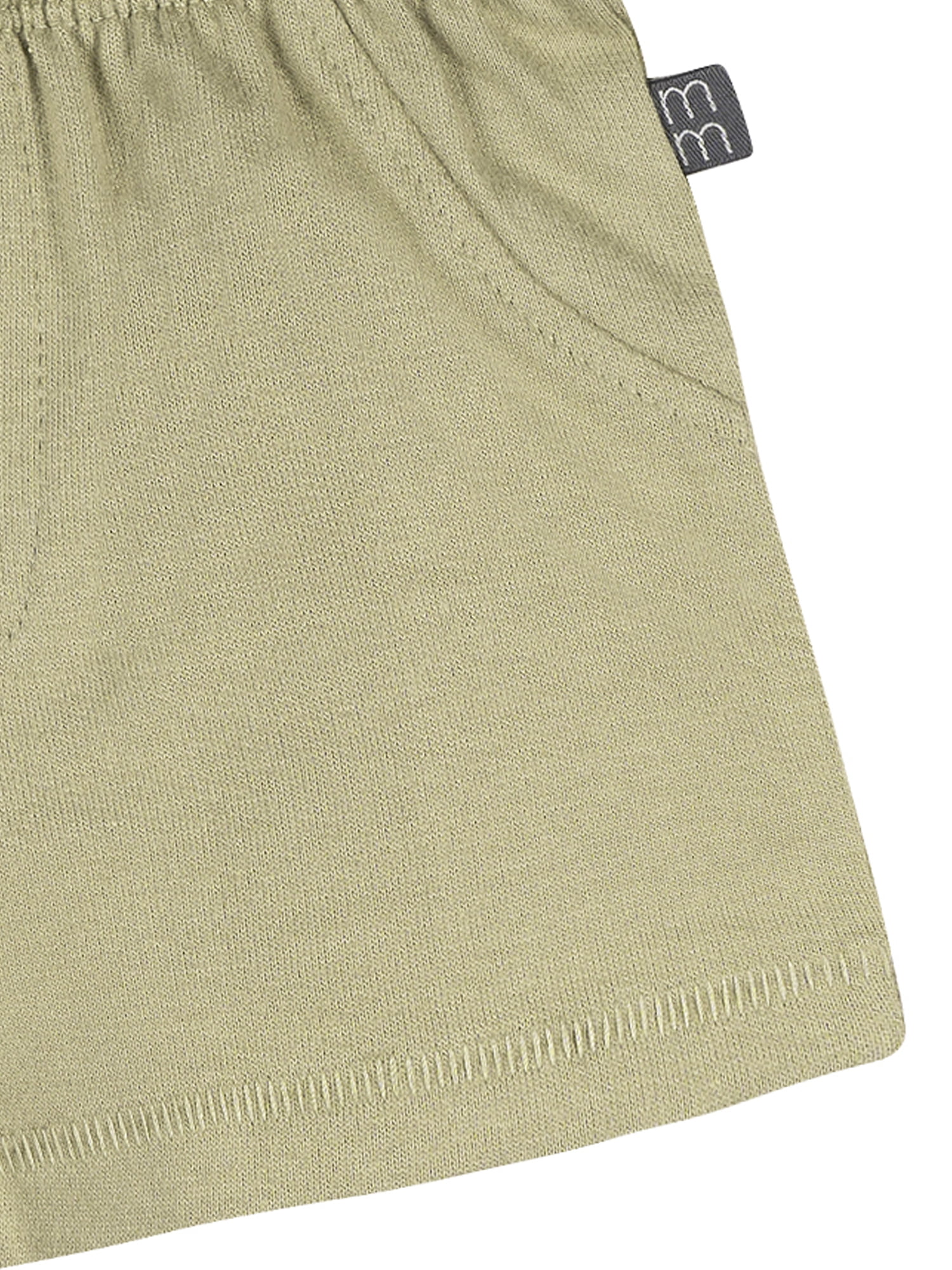 Modern Moments by Gerber Baby Boy Organic Shorts with Mock Pocket, Sizes 0/3 Months - 24 Months