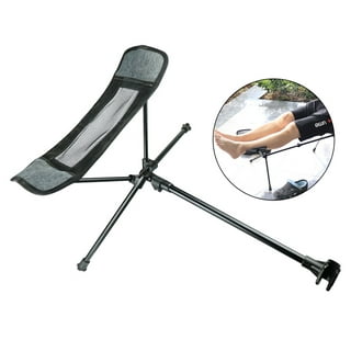 Folding Foot Rest Fishing Chair Foot Rest Chair Footrest Attachment Leg Rest, Size: 45cmx40cm, Gray