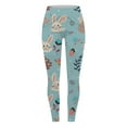 thumbnail image 4 of frariair Easter Leggings for Women Spring Bunny Egg Printed Slimming Yoga Pants Workout Leggings Yoga Pants, 4 of 4