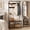 Rust, variant on BEAUTYPEAK 5-in-1 Hall Tree 72"x28" Entryway Coat Rack with Shoe Bench Hanging Rod 10 Movable Hooks and 2-Tier Shoe Storage, Rust