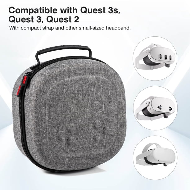Carrying Case for Quest 3S Case Compitable with Oculus Meta Quest