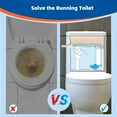 thumbnail image 6 of CADOVE Toilet Flapper Replacement, 3-Inch Flapper for 1.28 GPF Toilets, Compatible with Gerber and AquaSource, 6 of 7