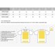 thumbnail image 4 of Camisetas de hombre Yuxing Paquete de 3 blancas estilo 76000 2XL, 4 of 4